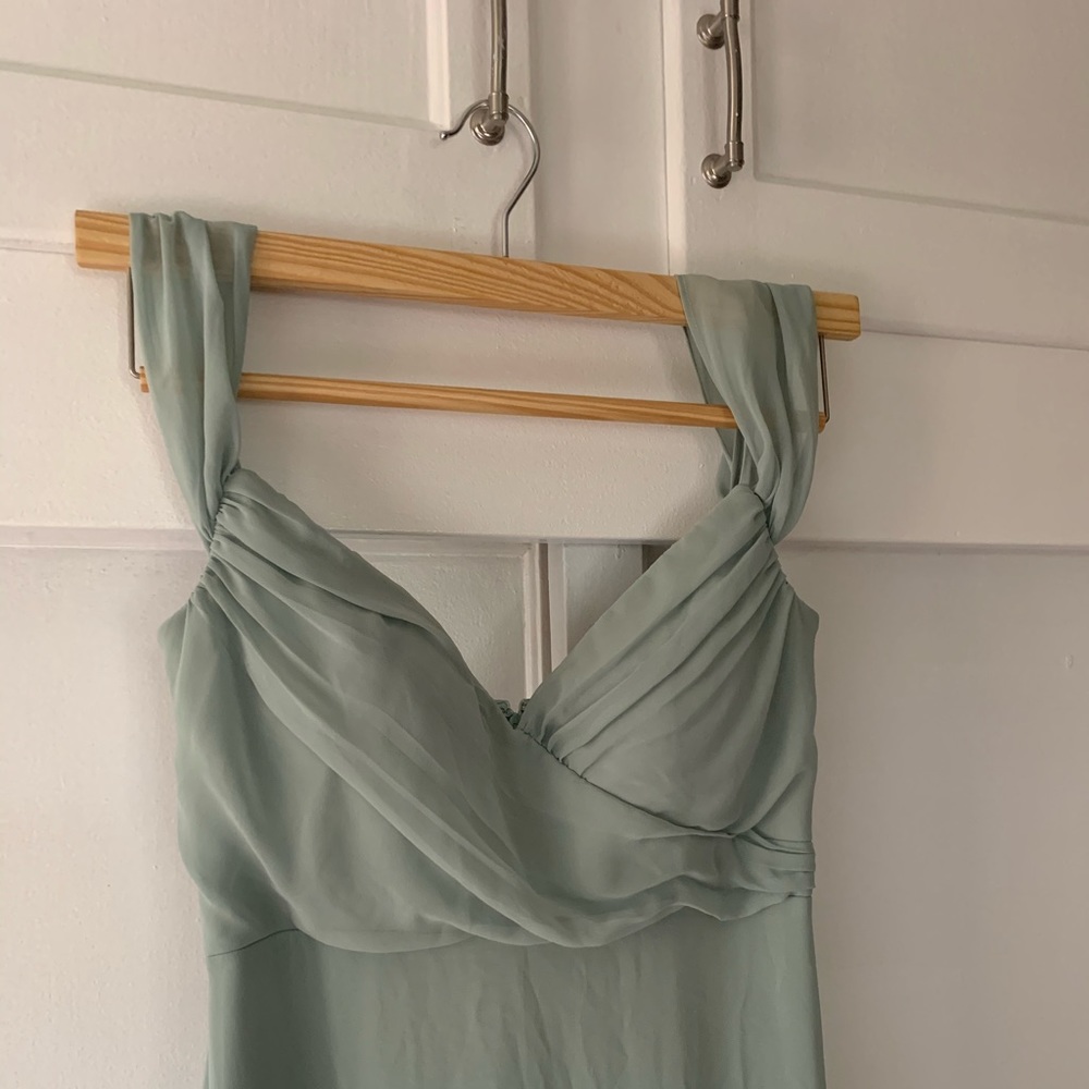 Convertible Sage bridesmaid dress